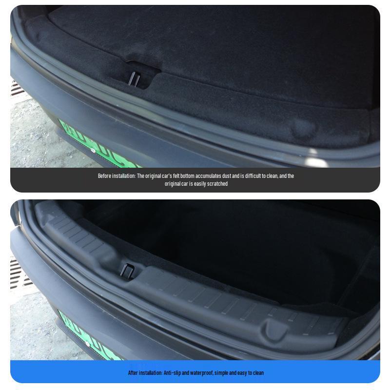Passend für 2025 Tesla Model Y Einstiegsleisten und Kofferraumschutzabdeckungen