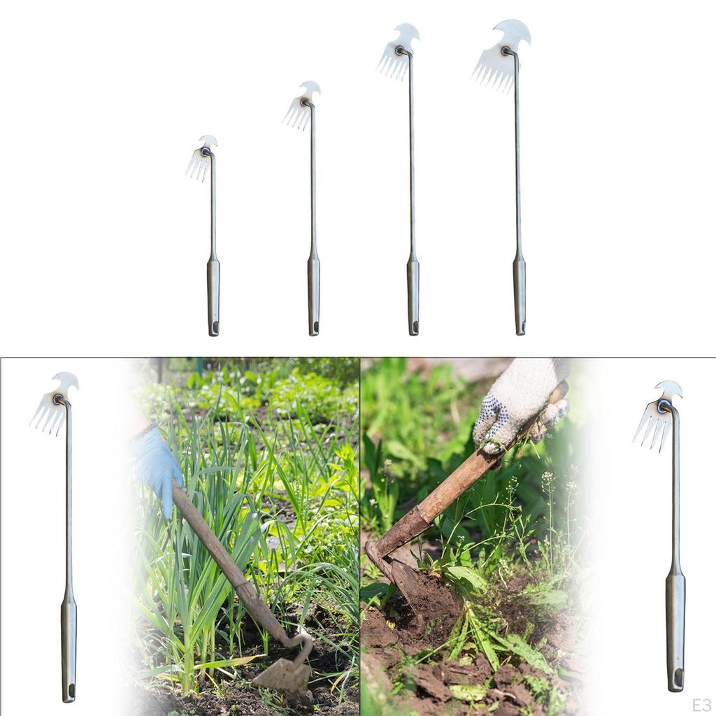 Garden Stuffing Tool Stainless Steel, Portable, Ergonomic Design Comfortable Weeds Puller for