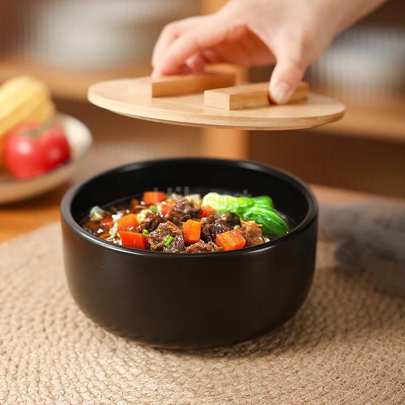 Korean Style Stone Pot Special for Rice Mixing Korean Commercial Little Pan Rice Small Casserole Small Ceramic Sand Pot Cookware