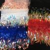 1 Yard Sequins Lace Sewing Garments Accessories DIY Fringe Mesh Tassel Embroidered Ribbon Sewing Craft for Dance Party