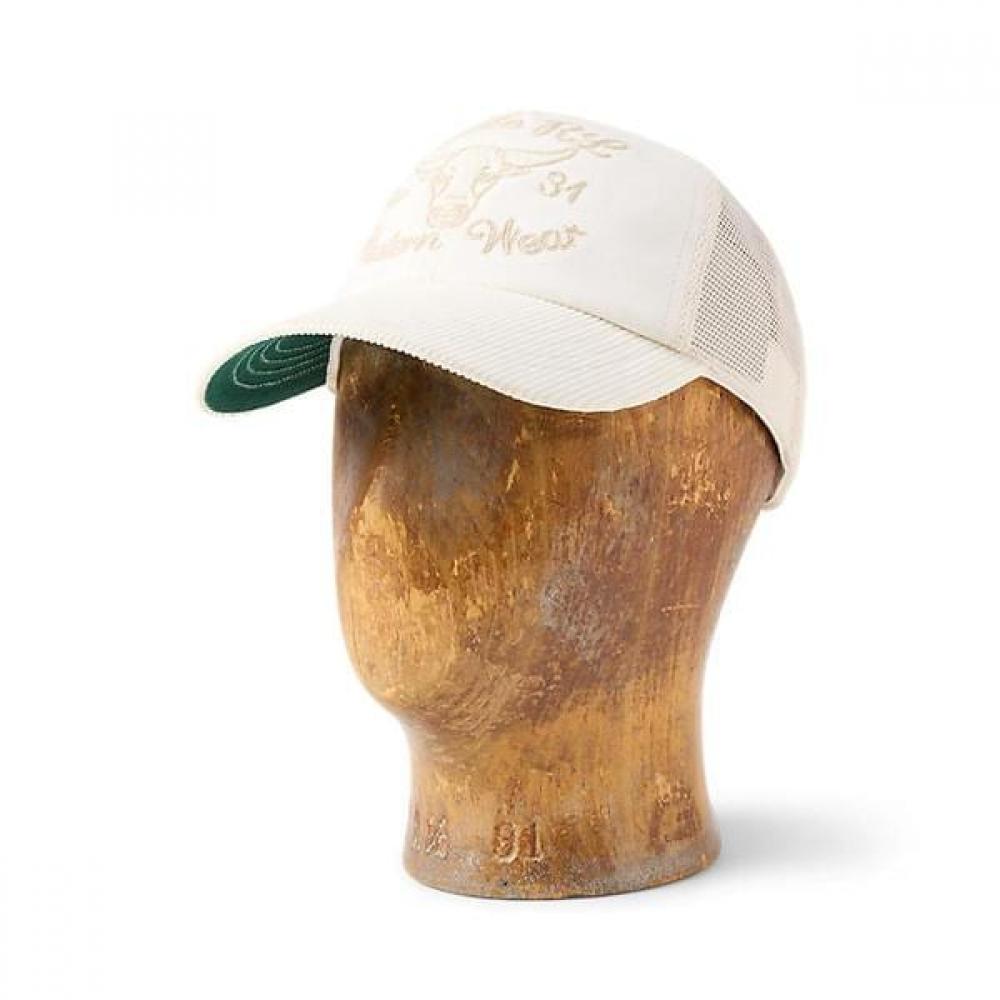 Double Rl Corduroy Bill Twill Trucker Cap Marrhgs0j420246100 ONE