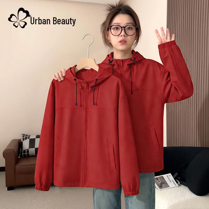 Urban Beauty Women's 2026 Spring/Autumn Outdoor Hooded Jacket