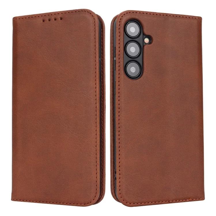 

For Samsung Galaxy S24 Wallet Leather Case Magnetic Closing Phone Cover