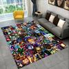 Yu-Gi-Oh Monster Card Cartoon Anime Carpet Rug for Bedroom Living Room Sofa Doormat Home Decor,Kid Game Area Rug Non-slip Gift