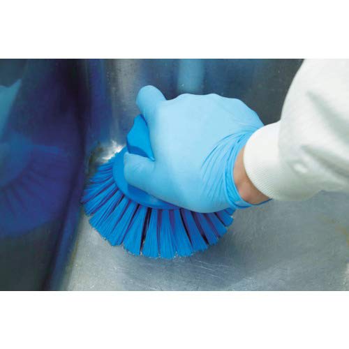 Vikan Hand Brush, Round, Hard Type, Green, 3885, Body: Polypropylene, Filament: Polyester, JBLD504