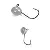 5Pcs 3.5G 5G 7G 10G Worm Hook With Round Sinker Offset Fishing Hook High Carbon Steel Jig Head Crank Hook Carp Anzol Fishhook