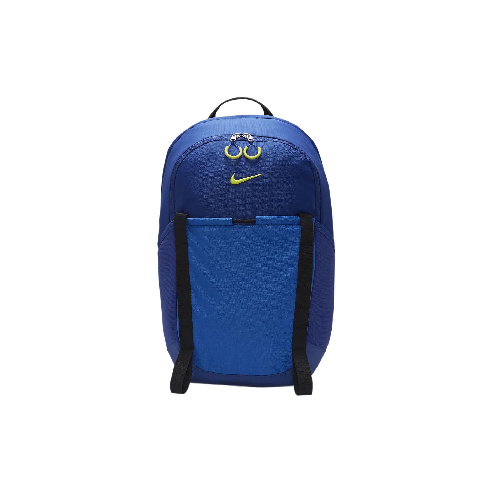 

New Nike Fabric Backpack Regular Unisex Dark Royal Blue & Original Green DJ9678-455 30.0*21.1*50.0CM