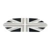 4Pcs/Set Union Jack Crystal Epoxy Side Fender Sticker Decals Decoration Car Styling For MINI Cooper F60 Countryman Accessories