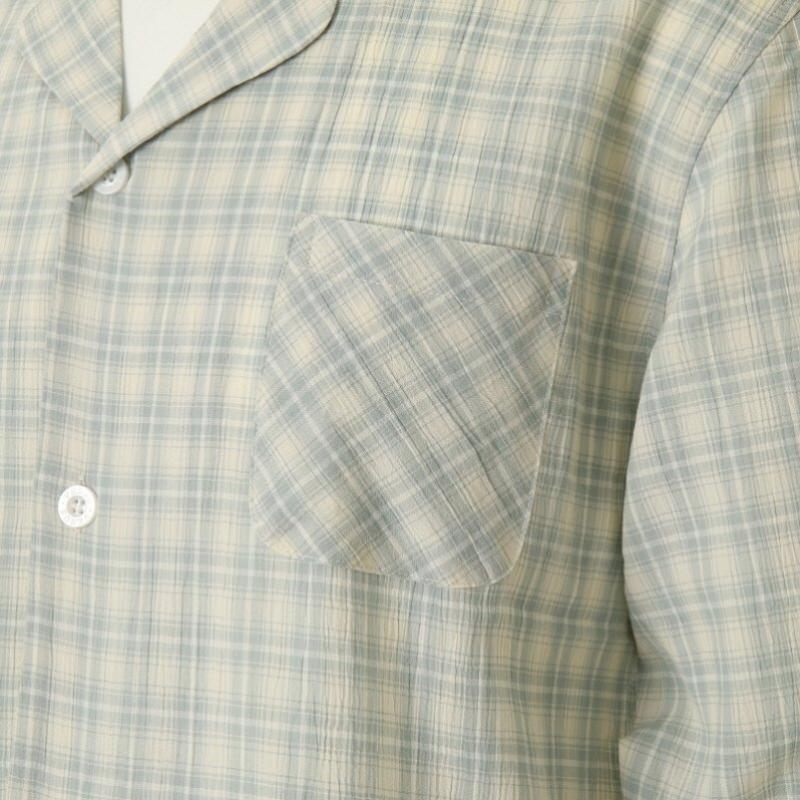 VenuS 25SS Mid SeaSon 100  Cotton Check Men S Pajama Vpa4500m