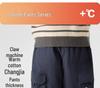 European Boys' Thickened Cotton Workwear Pants, Winter 2025 - Warm Toddler Long Pants, New Children's Clothing