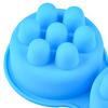 Silikonová forma na mýdlo Opakovaně použitelná DIY Bez BPA Užitečná na výrobu masážních kostek Domácí potřeby