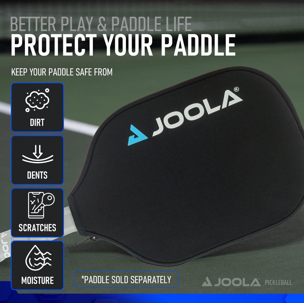 JOOLA Universal Pickleball Paddle Neoprene Sleeve Fits All Pickleball Pickleball Accessories for Covers Paddles up to Long Cover, Paddles,