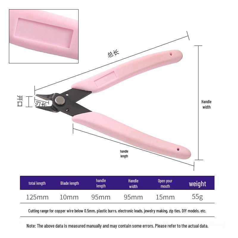 XUPCN-170II Electronic Pliers for Nail Art, Model Figures, DIY, and Sprue Cutting