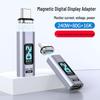 Magnetic USB4.0 Digital Display Adapter, 240W Fast Charging, 80Gbps High-Speed, 16K Transmission