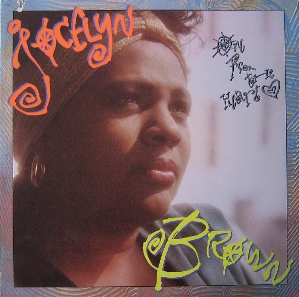 

LP Record JOCELYN BROWN One From The Heart 9254551 WARNER BROS 1987 US SoulFunk Used