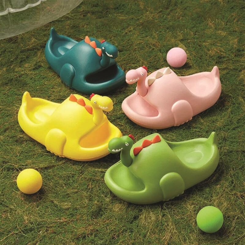 Mammalshoes динозавр домашние тапочки гостиная подушка домашние тапочки Dinosaur slippers (men s)