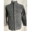 Men S Long Sleeve Thick Knit Cardigan Casual Stand Collar Sweater