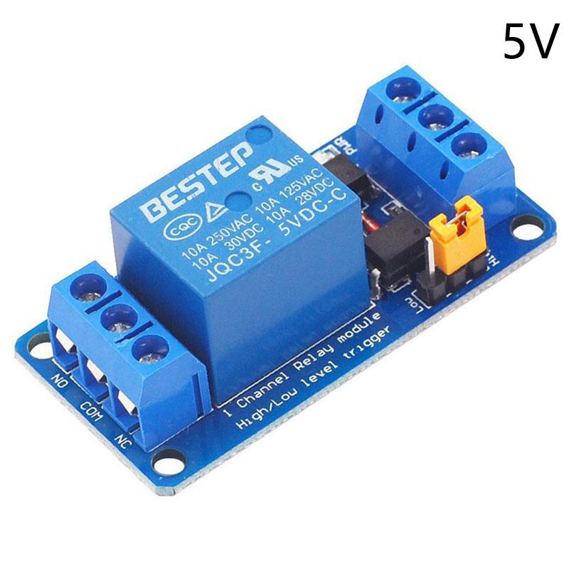 3.3V 5V 12V 24V 1 Channel Relay Module High And Low Level Trigger Dual Optocoupler Isolation Relay Module Board Relays 5