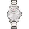 Von Grovana Leader Silbernes Zifferblatt Quarz 7011.1132 100M Herrenuhr