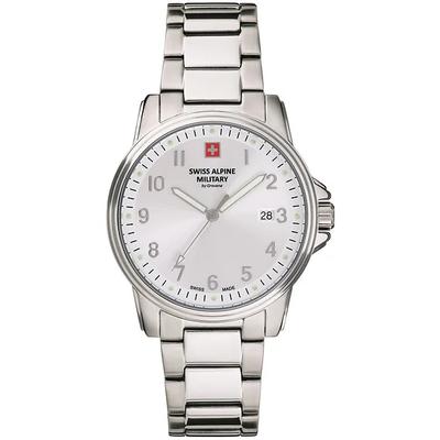 By Grovana Leader Silver Dial Quartz 7011.1132 100M Men's Watch