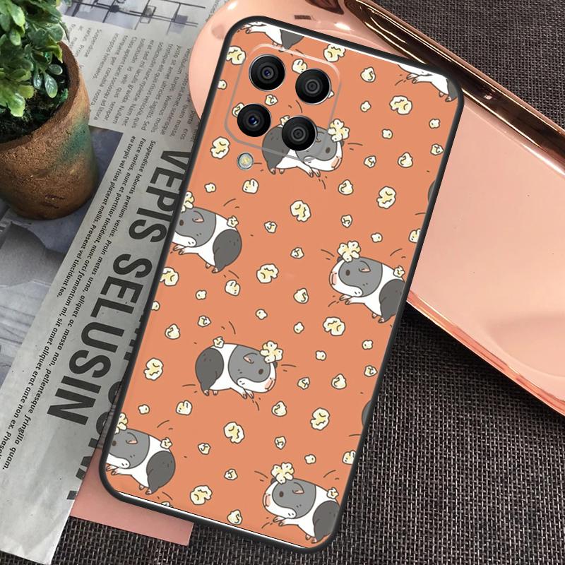 Cute Cartoon Guinea Pig Case For Samsung Galaxy M32 M31 M12 M52 M13 M33 M53 M11 M51 M15 M55 M14 M34 M54 M20 M30s