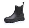 Women's Fashion Ankle Rain Boots: Elastic Chelsea, Non-Slip, Waterproof Waders