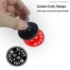 Custom Erotic Tattoo Stamp - Adult Dirty Word Body Art Sticker