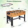 4in1 Multi Game Table 54 Combination Game Table Set for Adults Combo Game Table for Home Game Room with Soccer Billiards Tablet