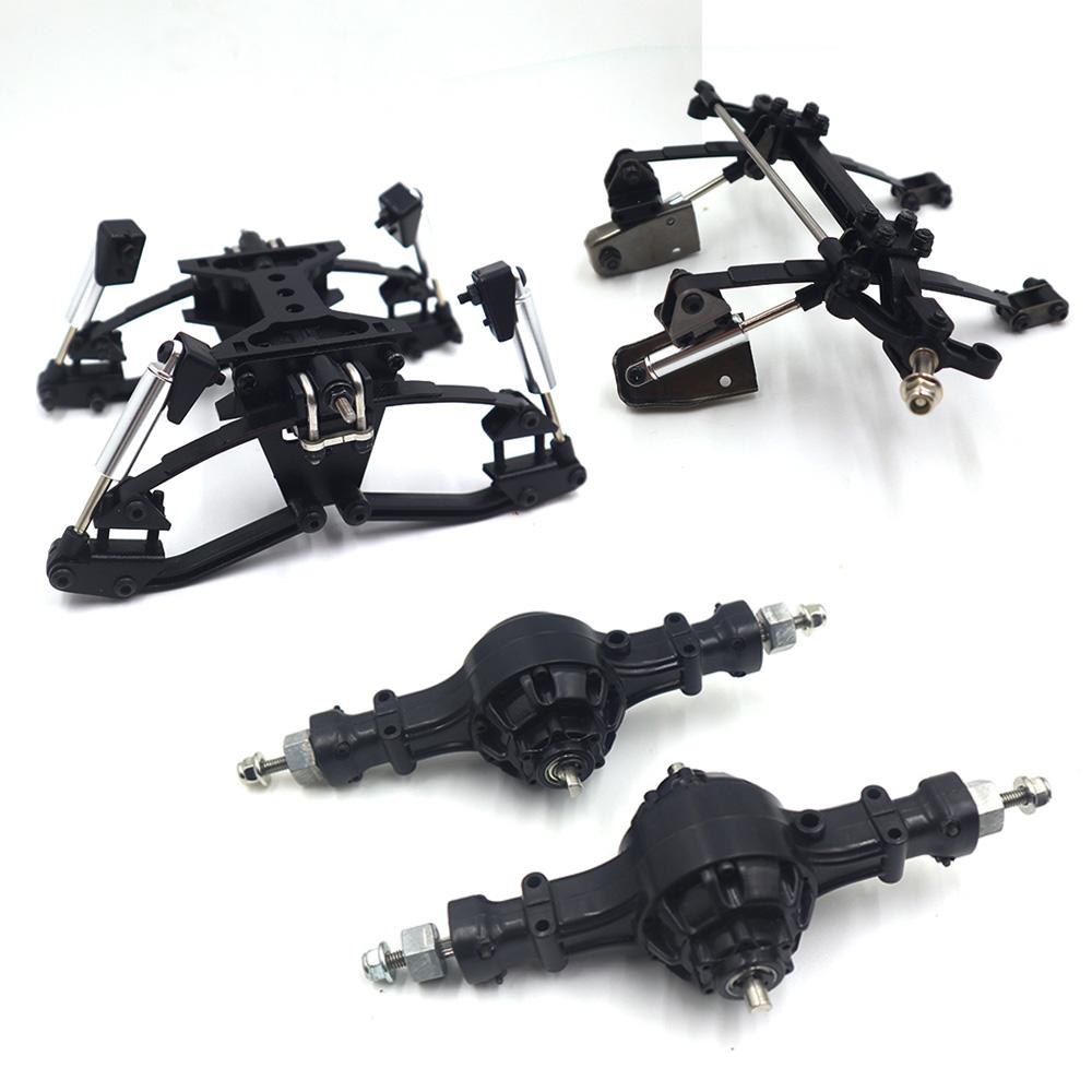 Brand New Original Rear Suspension Assembly for 1/14 Tamiya RC Truck Trailer Tipper Scania Benz Actros Volvo MAN Hercules Parts