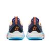Anta Textile, Rubber Low top Basketball Shoes Men's Blue Orange 112611607-4