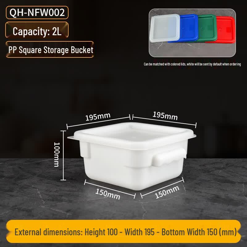 Ruhan Opaque Plastic Grain Storage Container