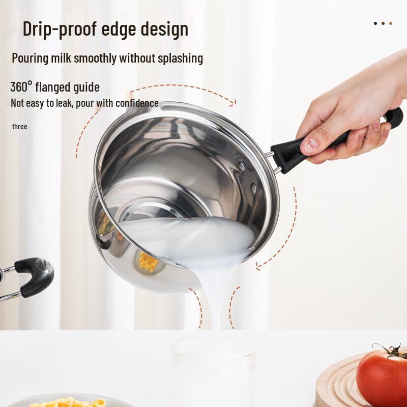 Sigang 18CM Korean Style Stainless Steel Milk Pot