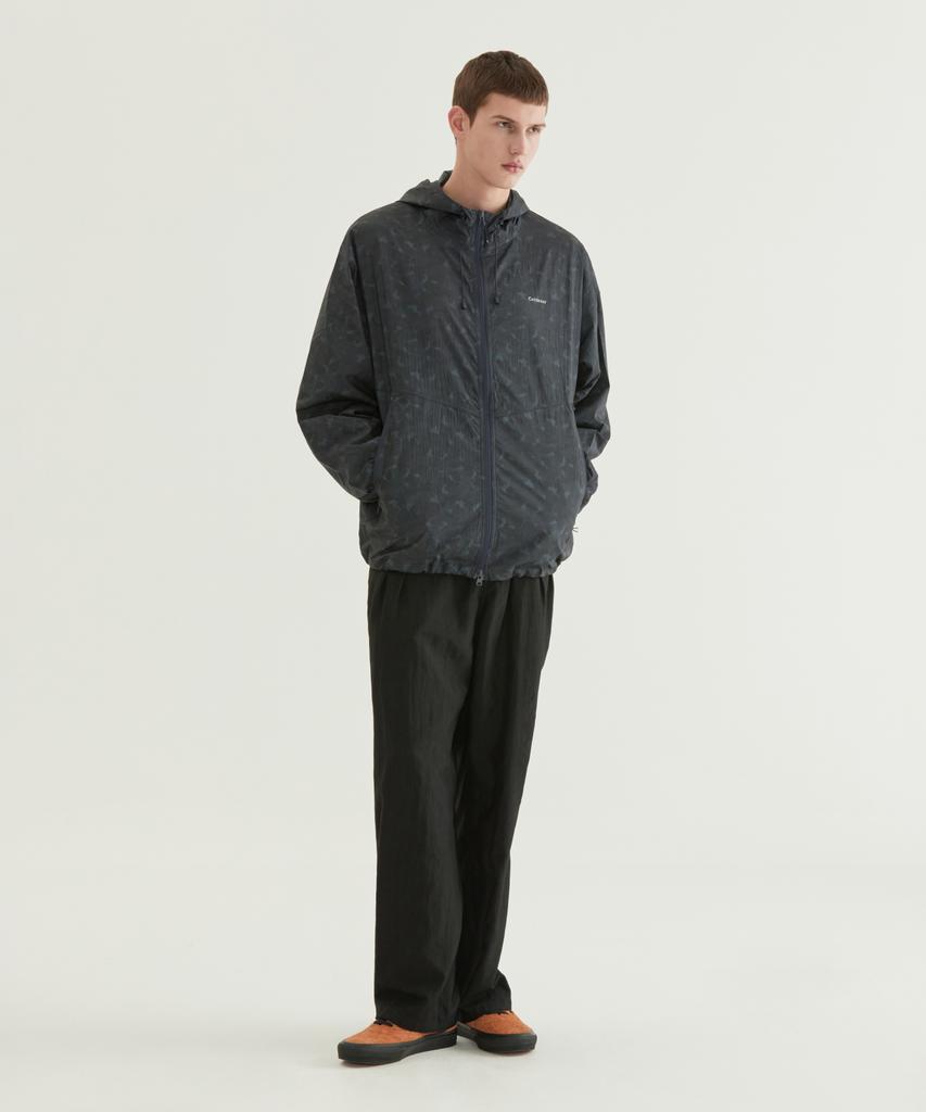 COVERNAT Semi-Wide Fluid Easy Pants Charcoal