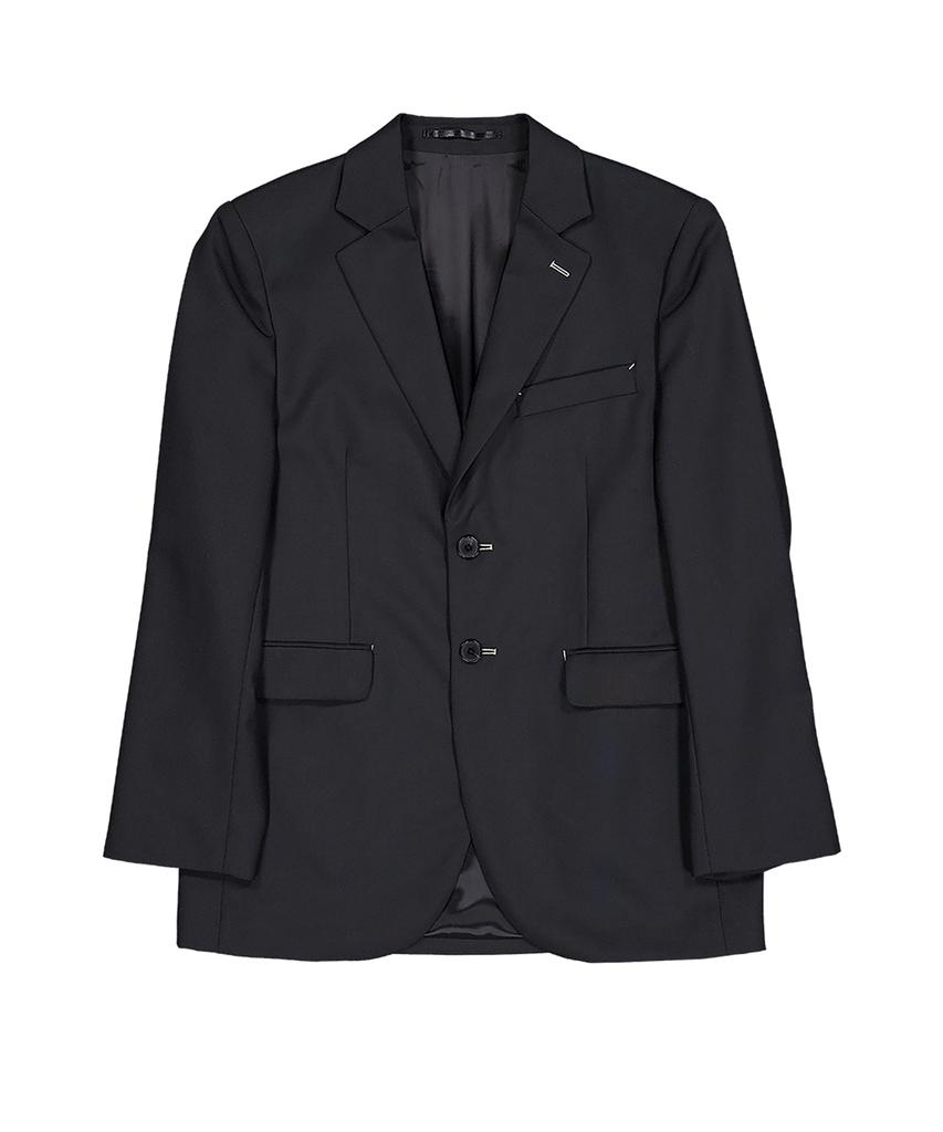 Keep It In A Set Regular Fit Tailored Jacket (Black)