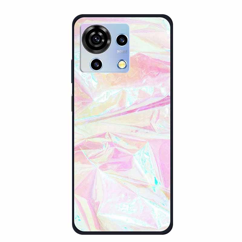Phone Case For ZTE Blade V50 Vita Marble TPU Soft Silicone Cover for ZTE BladeV50 Vita V50Vita Cases Mica Painted Colorful Para