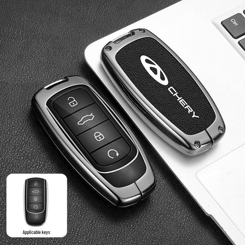 Men's Luxury Smart Key Case for Chery Tiggo 8pro/8plus/9 Arrizo