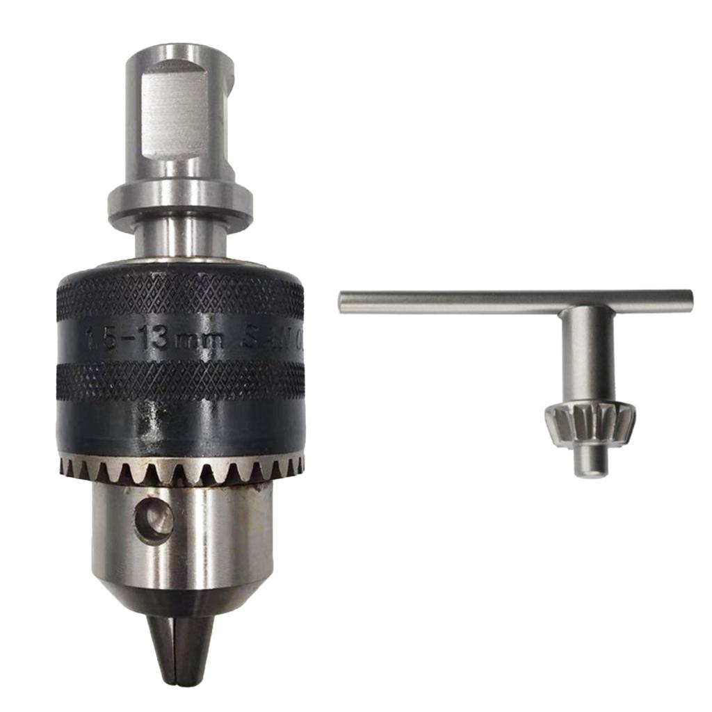 Convertible Drill Chuck Adapter with Shank for Various Clamping Ranges Increase Productivity Long Lasts