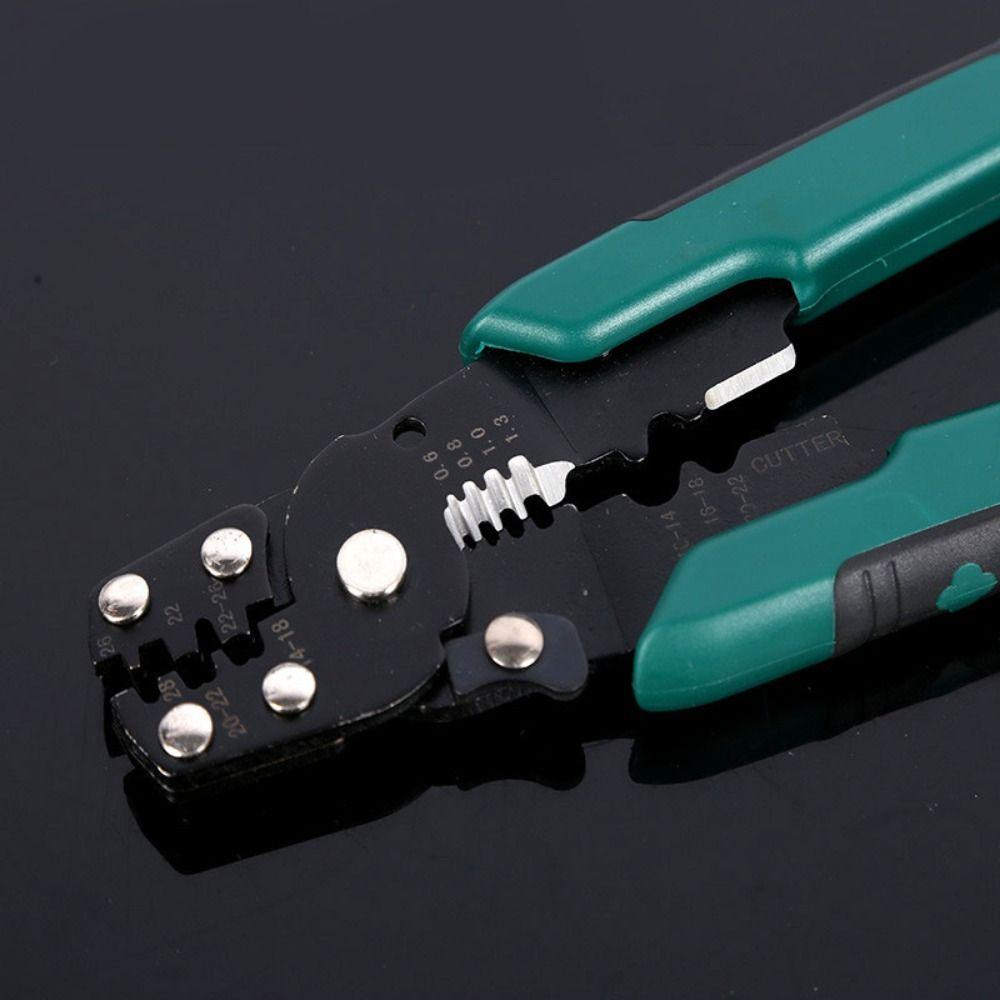 Creative Metal Crimping Pliers Multifunctional Cable Connector Wire Cutter Crimping Tool Terminal Pliers Wiring Accessories
