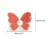 Fashion Butterfly Jean Button Adjustable Waist Buckle Extender Detachable Tighten Attacher Pins Waist Closing Artifact