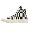 Chuck Taylor All Star Trendy High Top Canvas Shoes Unisex Black and White