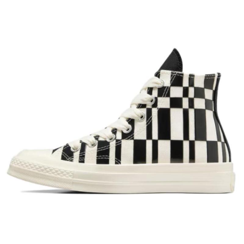 

Converse Chuck Taylor All Star Trendy High Top Canvas Shoes Unisex Black and White 40 черный белый