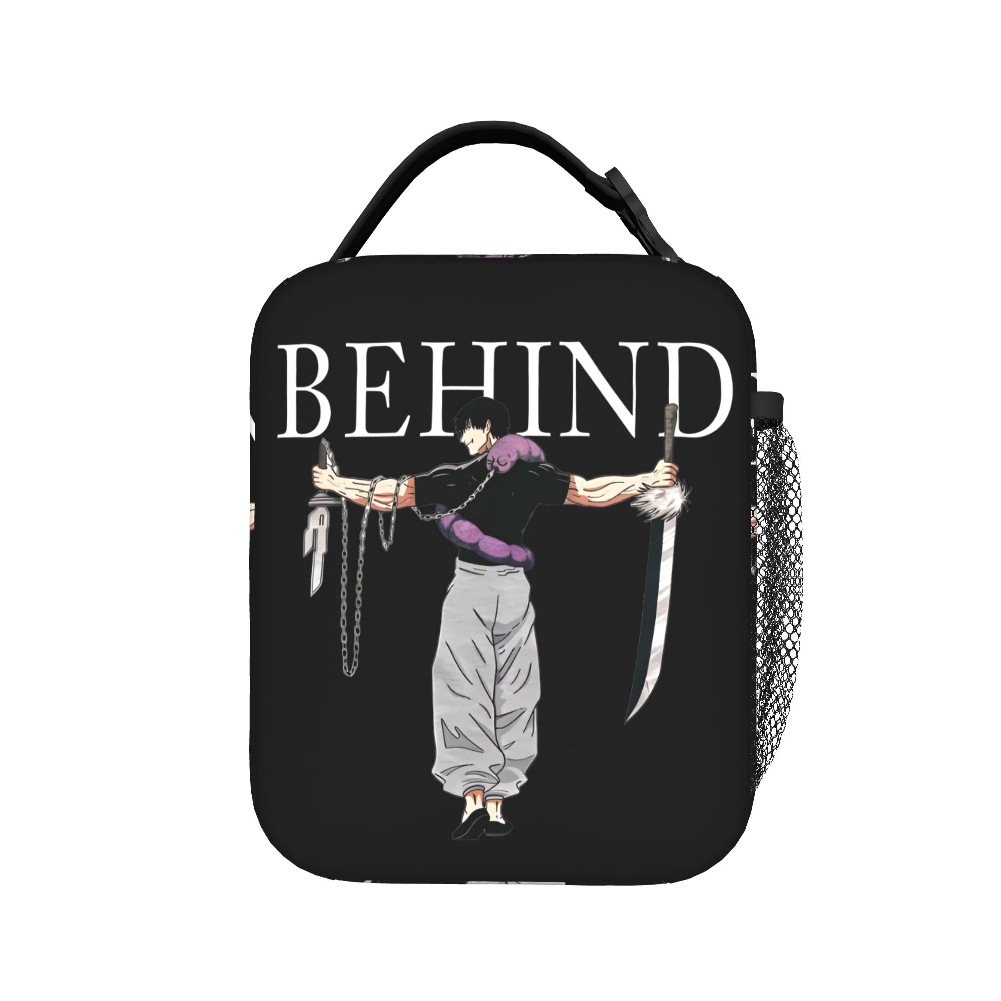 Sac à lunch isotherme Choso Anime Manga Sac isotherme Réutilisable, Contenant à lunch Anime Jujutsu Kaisen Sac fourre-tout portable Boîte à lunch Pique-nique One Size