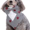 Pet Cat Dog Formal Bow Tie Suit Clothes Cute Wedding Outfit