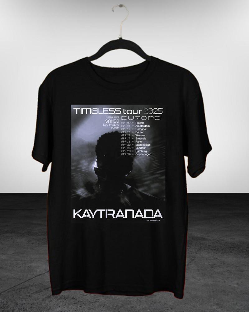 Kaytranada Two UK Shows For The Timeless Tour T Shirt Full Size S-5XL Unisex T-Shirt XXL