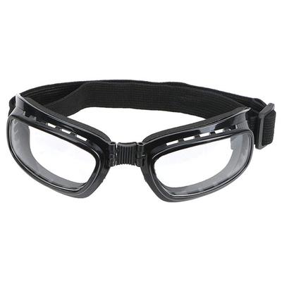 [ZSADZS] Motorcycle Glasses Anti-Glare Motocross Sunglasses Sports Ski Goggles Windproof Dustproof UV Protection (White)