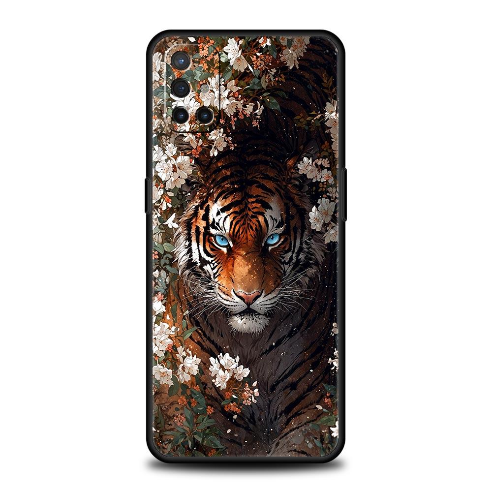 Cool Animal Tiger Lion Phone Case For OnePlus 15 13 12 11 10 9 8 15T 13T 10T 7T Pro 13R 12R 9RT 8T Nord 4 N10 2T CE 2 3 5G Cover