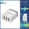 QC3.0 Fast Charge Multi-Port USB Travel Charger (US/EU) 5V/9V/12V 2.4A