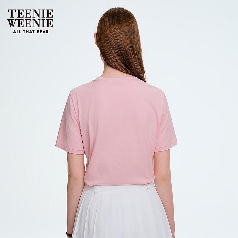 Teenie Weenie Little Bear Women's Round Neck Short Sleeve T-shirt