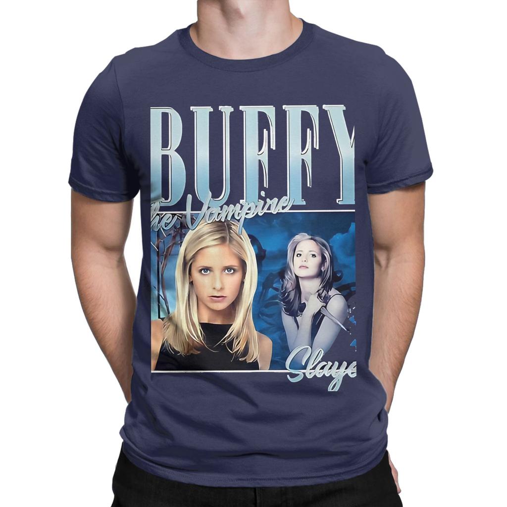 Buffy 5yehh Graphic 100 Cotton Tshirt Buffy The Vampire Slayer Band Tees Tops For Unisex