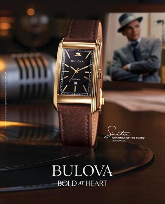 BULOVA Frank Sinatra Chairman of the Board Limited Edition 97B224